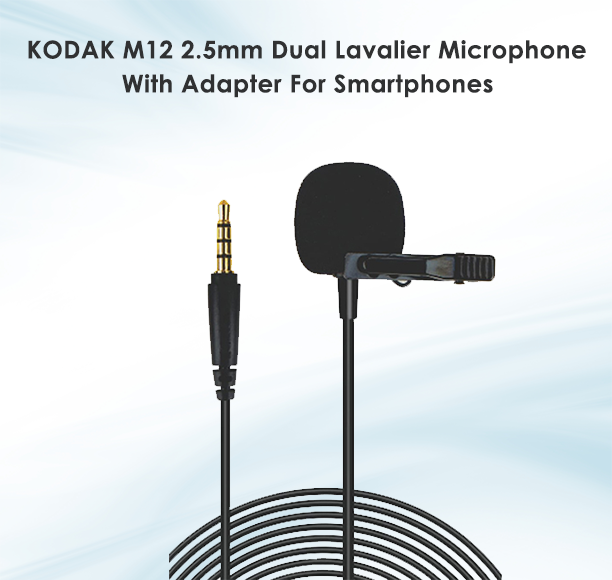 KODAK M12 Lavalier Mic